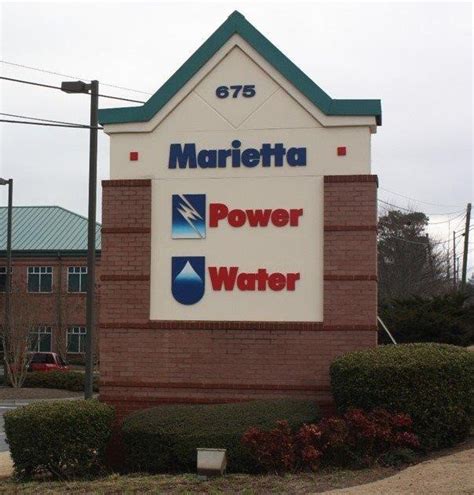 marietta power and water login